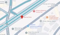 Derma Clinic Location Map