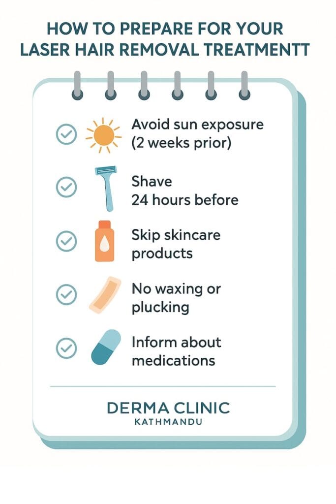 Laser Hair Removal Preparation Guide