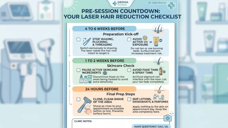 How to Prepare for Your First Laser Hair Reduction Session