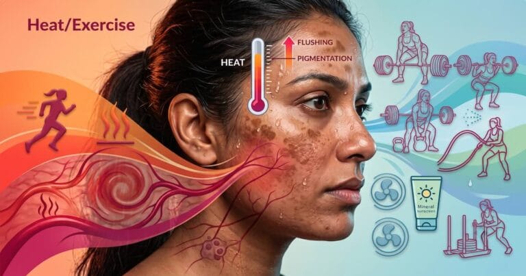 Heat, Exercise & Melasma: Do Workouts Trigger Pigmentation?